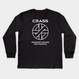 Crass Kids Long Sleeve T-Shirt